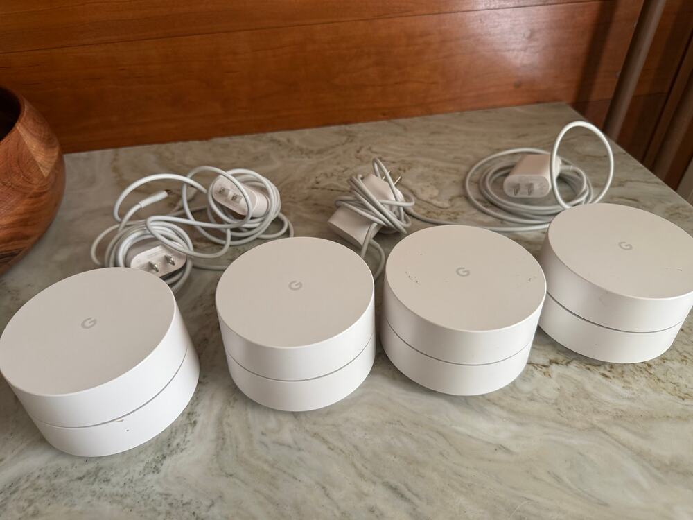 4 Pack Google WiFi Access Point Router Mesh Extenders AC 1304